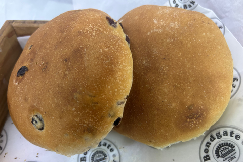 Two currant teacakes 